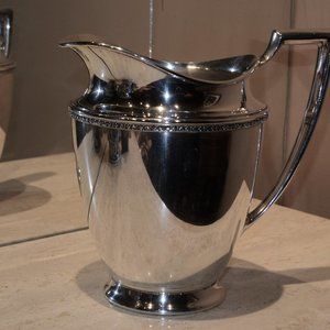 Silverplate Pitcher 12" High